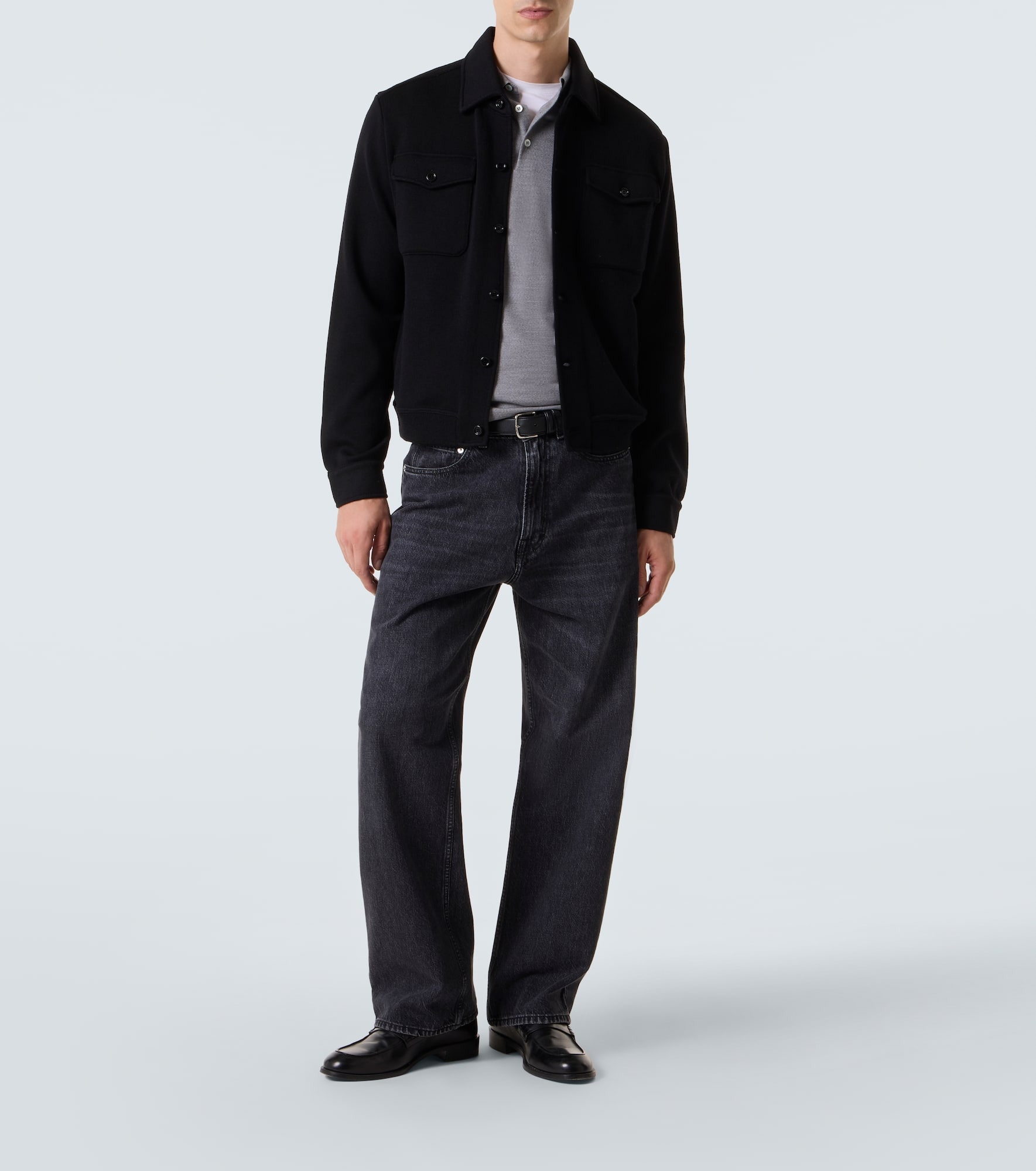 Virgin wool overshirt - 2