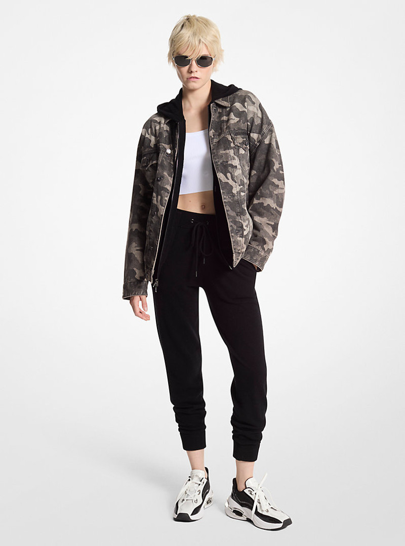 MICHAEL KORS Wool and Cashmere Blend Joggers outlook