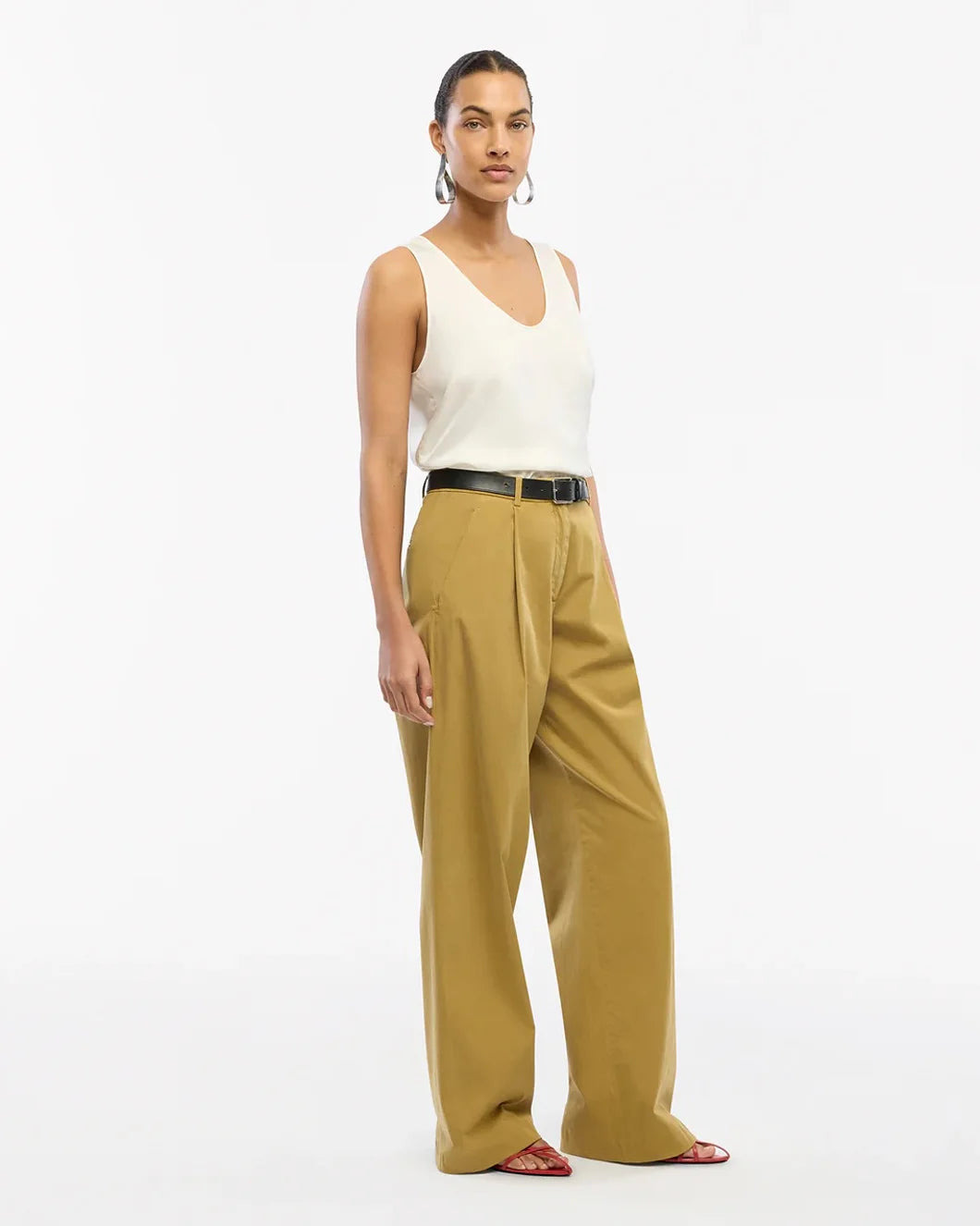 RELAXED WIDE LEG PANT - 3