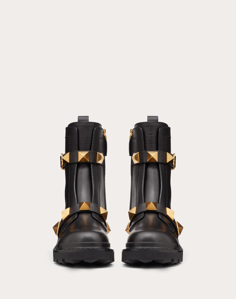 ROMAN STUD CALFSKIN COMBAT BOOT 40MM 4