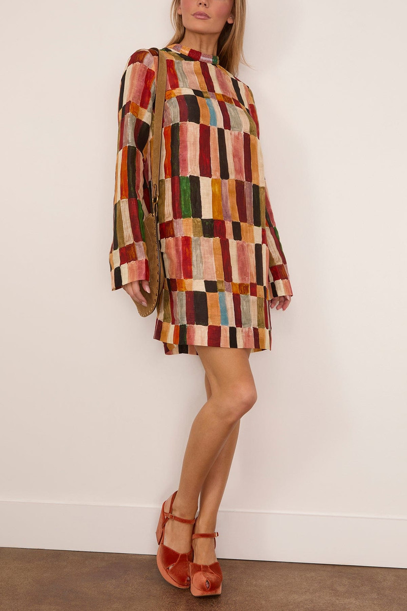ALÉMAIS Marjorelle Mini Dress in Multi outlook