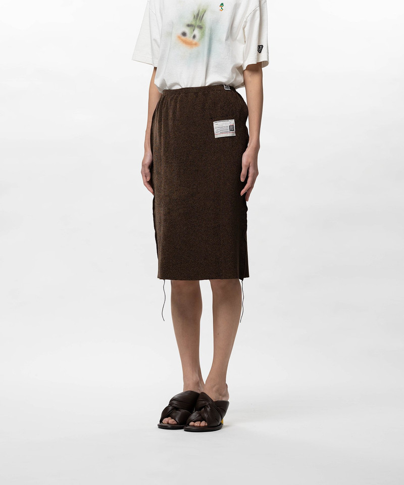 Inside-Out Glitter Knit Skirt 6