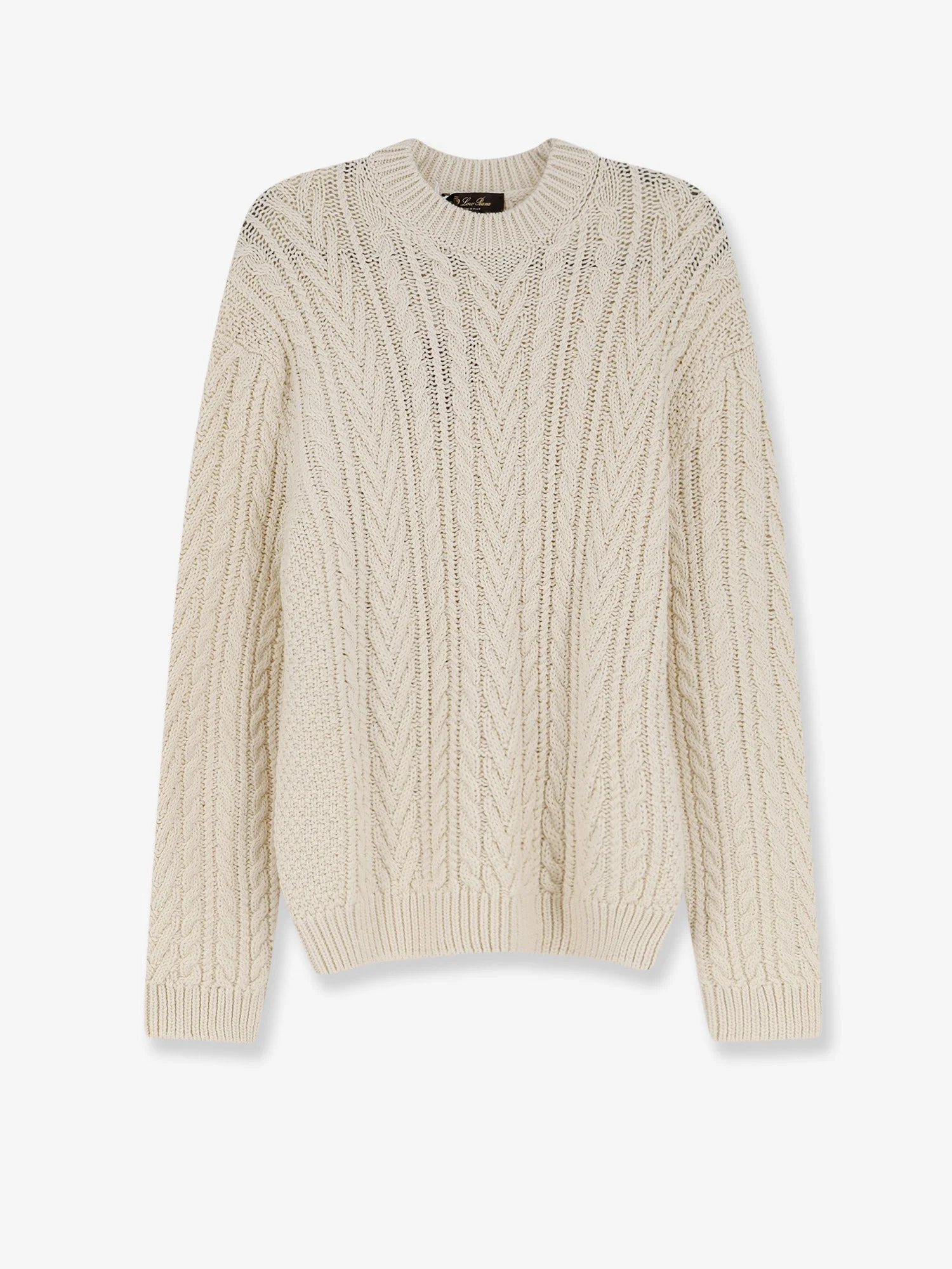 Loro Piana Men Schooner Sweater In Cashmere And Abaca Blend - 1