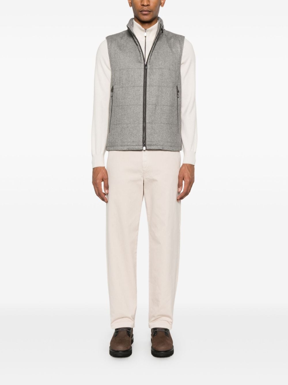 tapered-leg trousers - 2