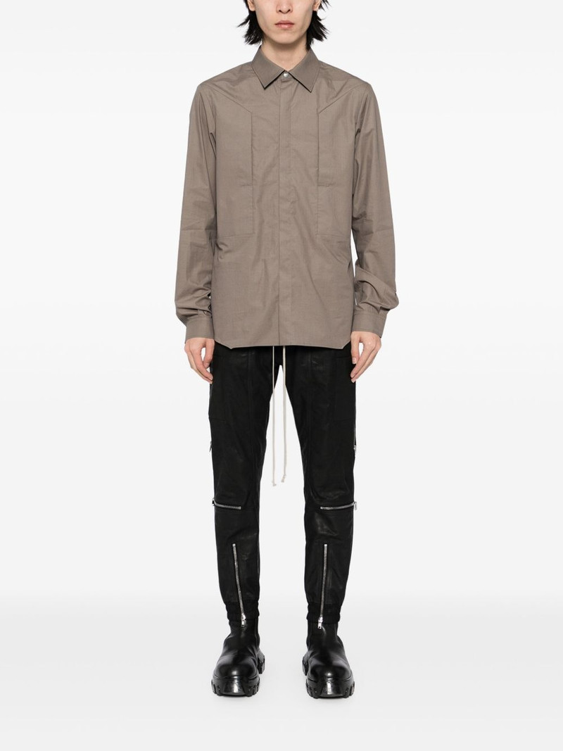 Rick Owens fogpocket shirt outlook