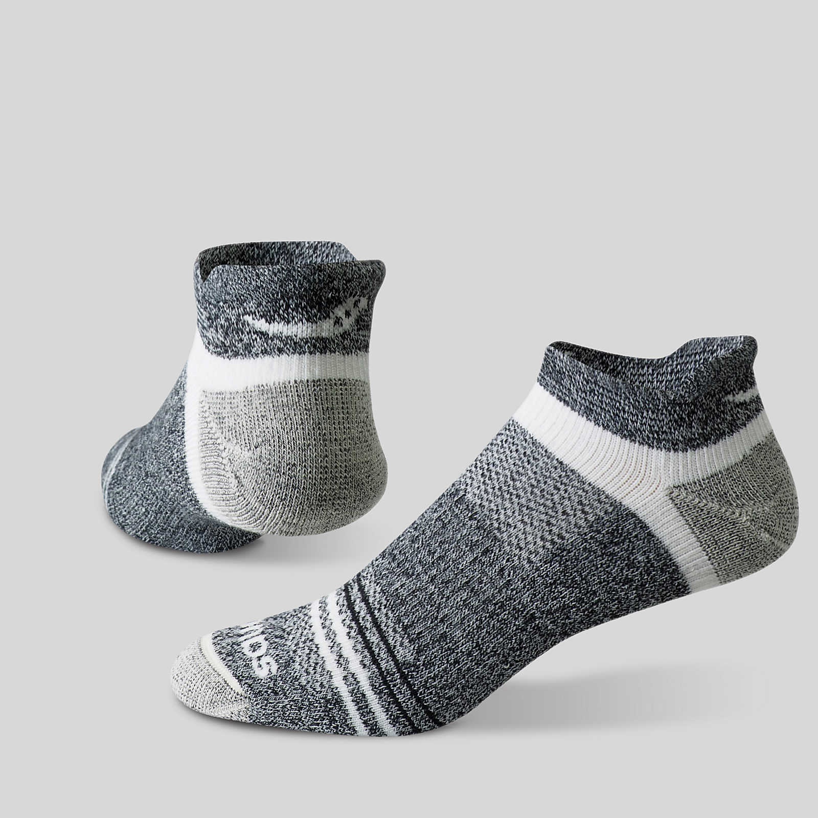 Inferno Merino Wool Blend No Show 3-Pack Sock - 4