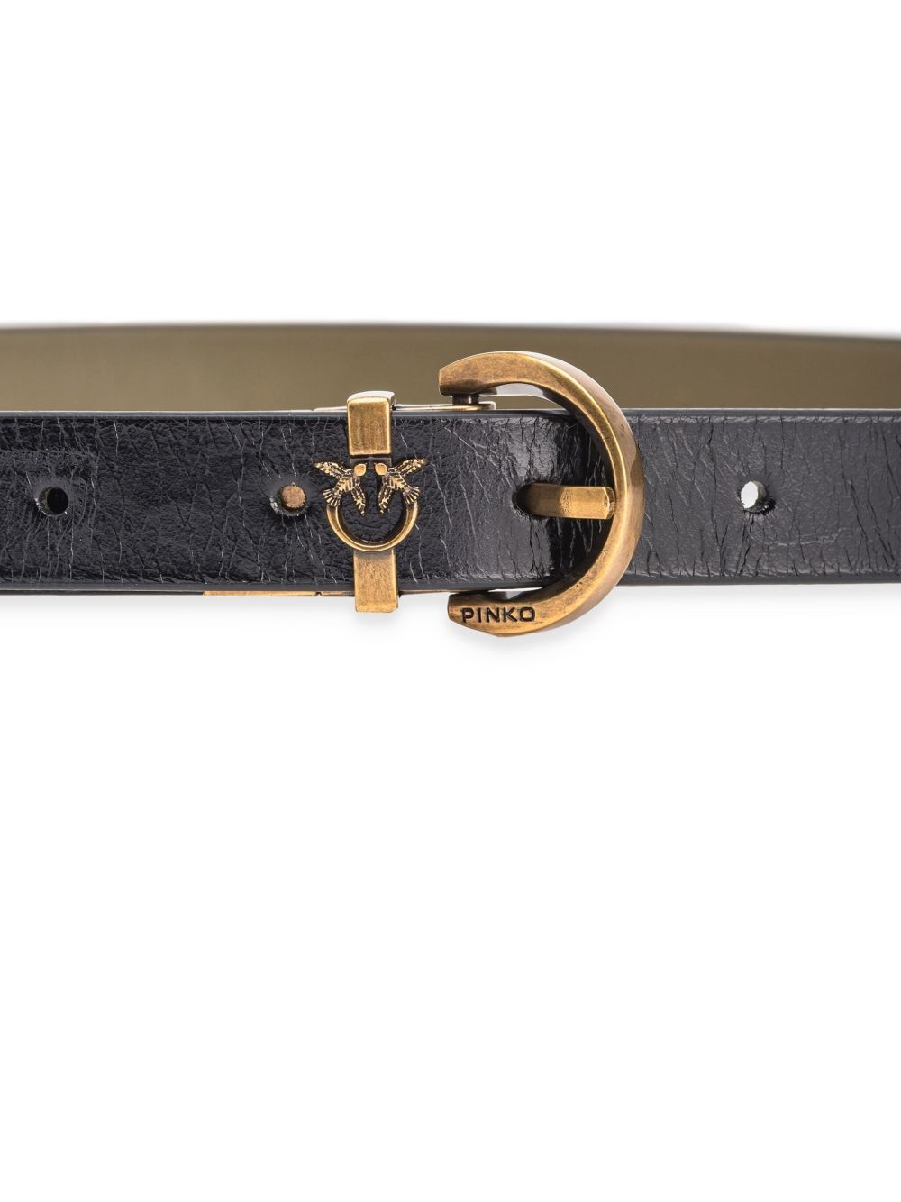 reversible leather belt - 2
