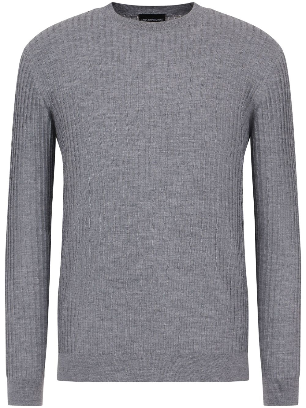 ribbed-knit sweater - 1