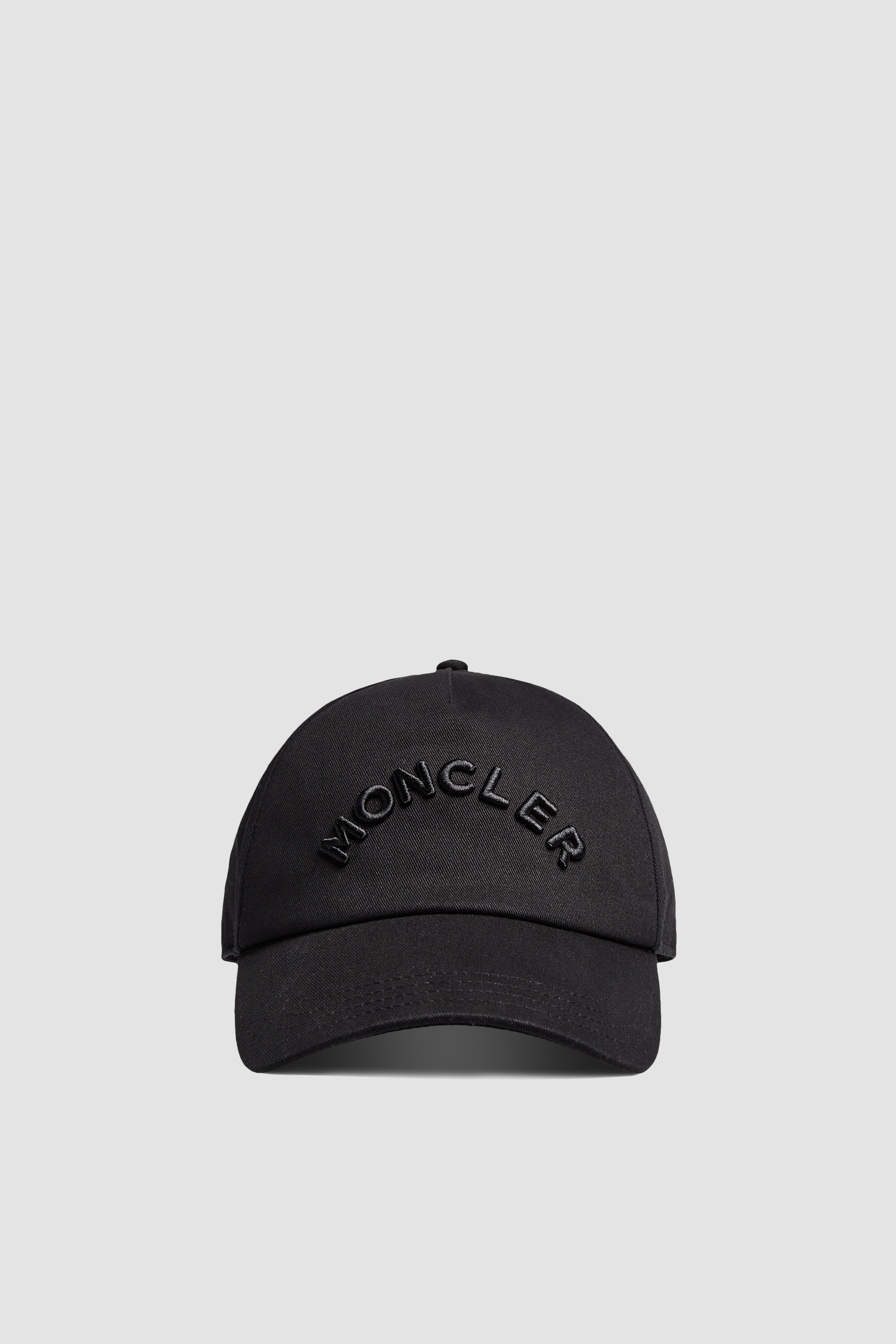 Embroidered Logo Gabardine Baseball Cap - 1