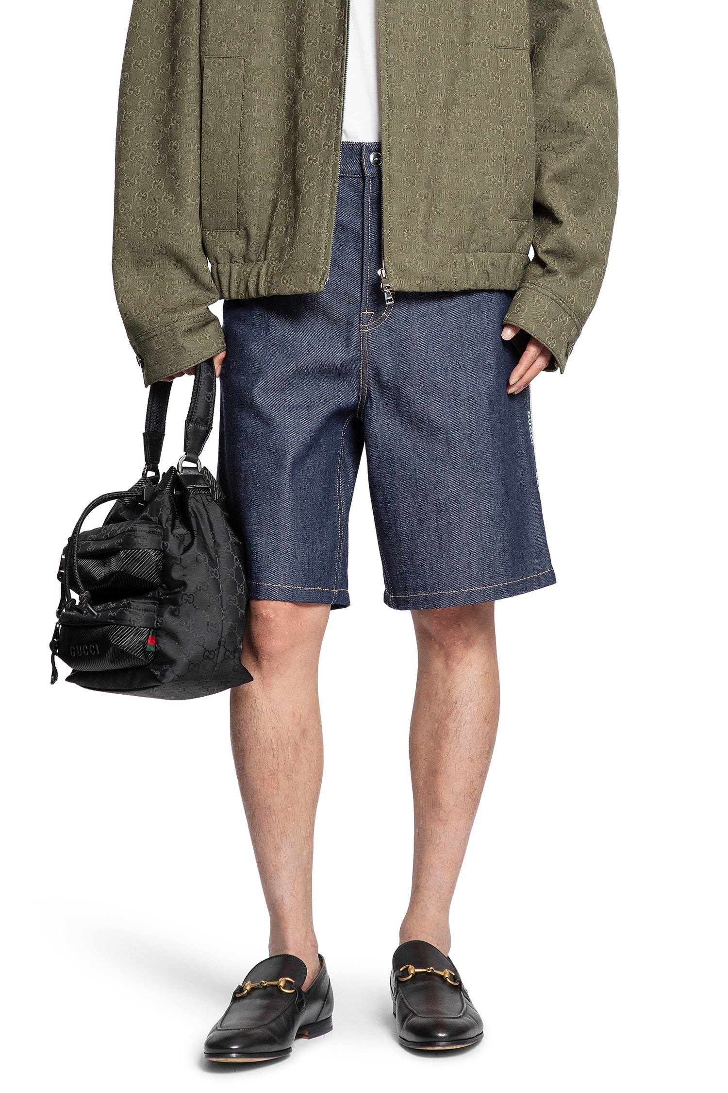 Cotton-Selvedge-Denim-Shorts - 6