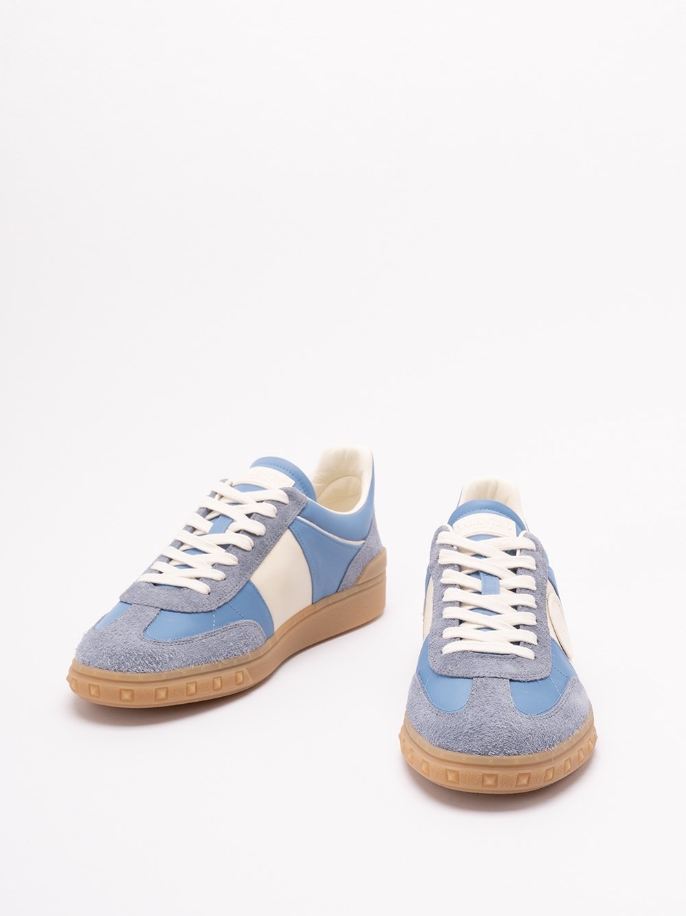 `Upvillage` Leather Sneakers - 2