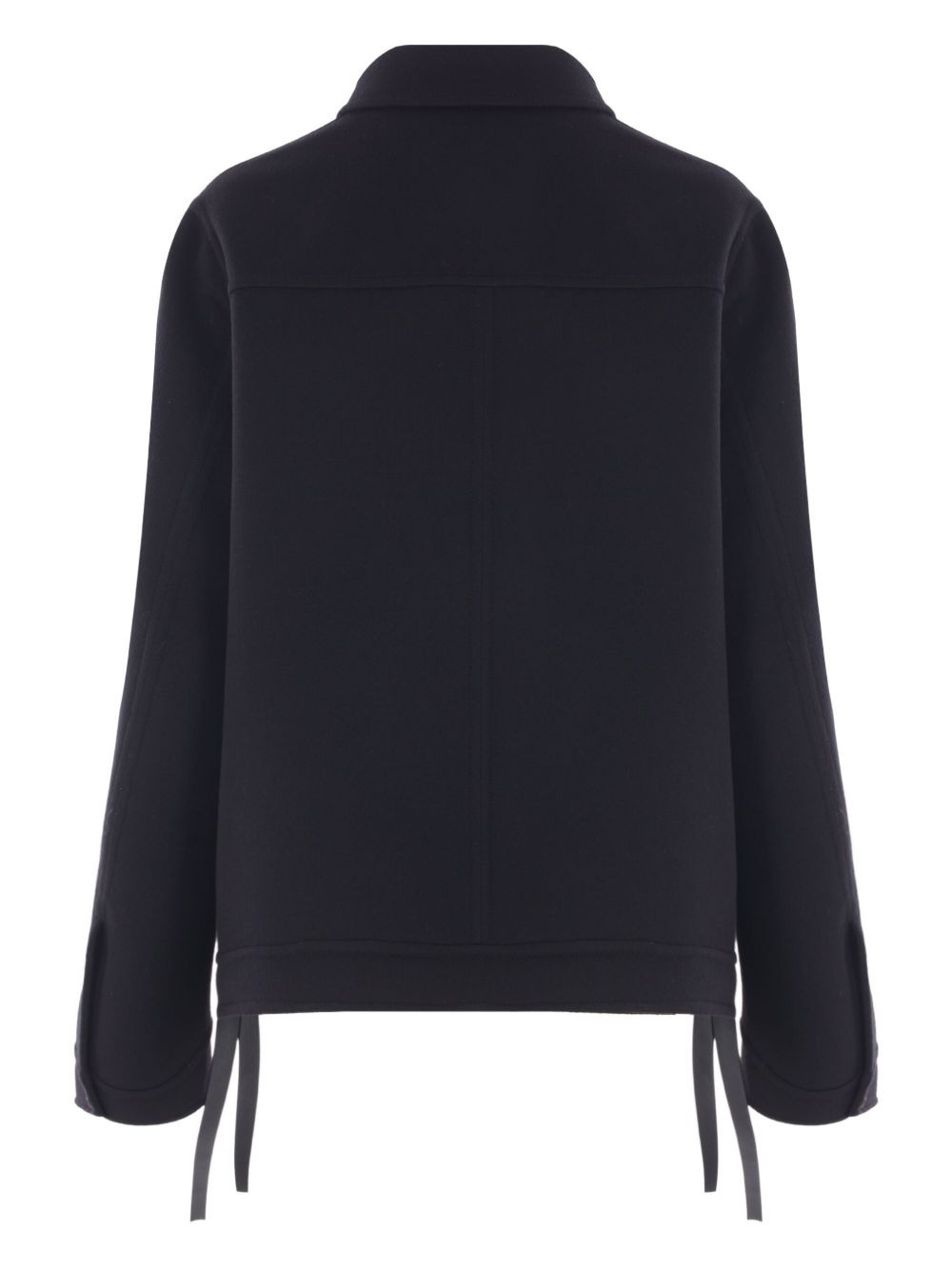 button-fastening multi-pocket jacket - 2