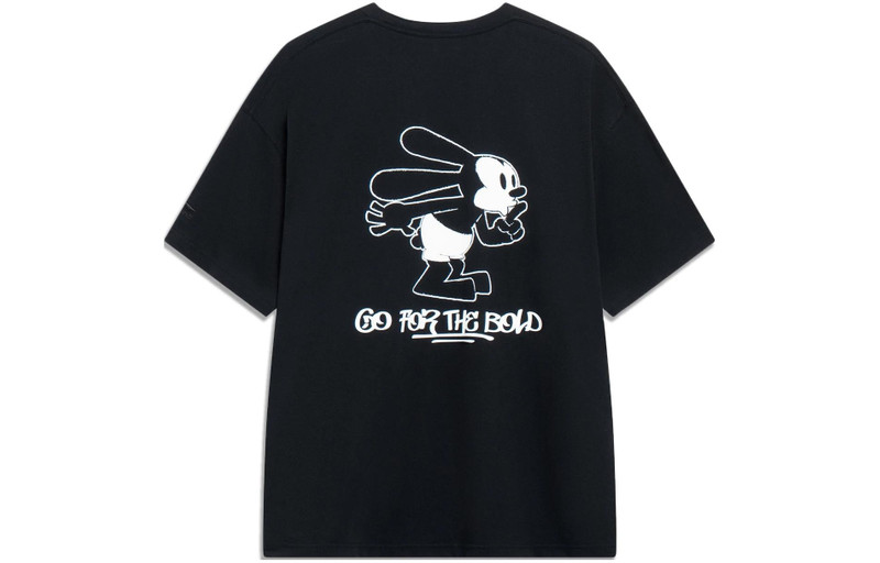 Li-Ning Li-Ning x Disney Graphic T-shirt 'Black' AHST313-1 outlook