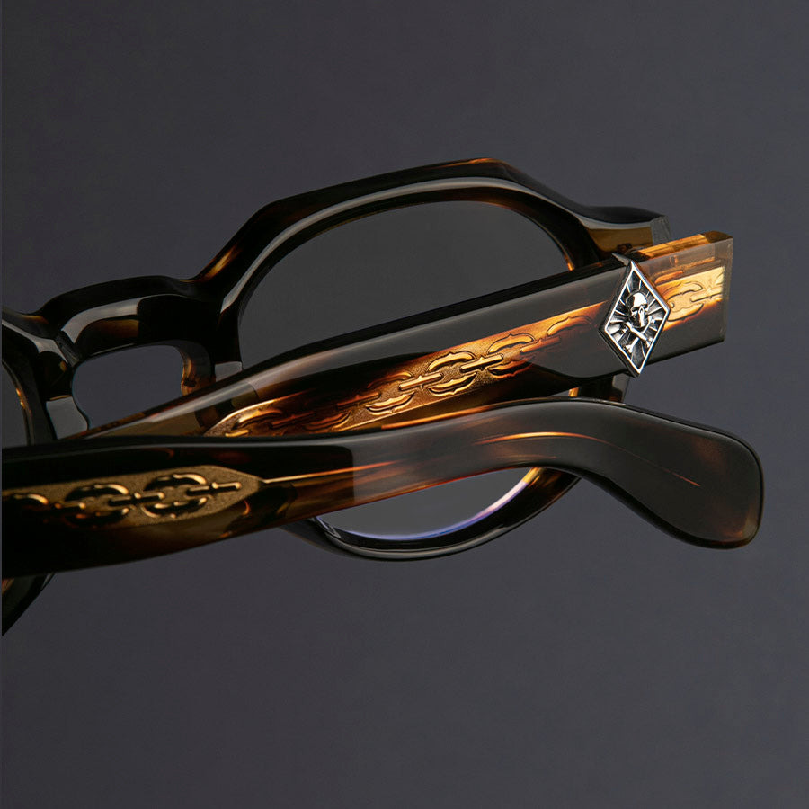 THE GREAT FROG LUCKY DIAMOND I ROUND OPTICAL GLASSES - 5