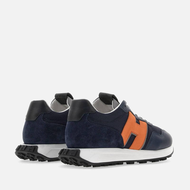 HOGAN Sneakers Hogan H601 Orange Blue White outlook