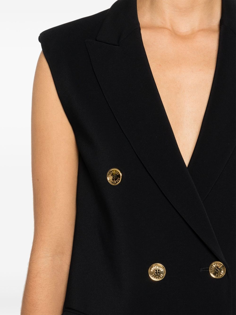 blazer-style gilet - 5