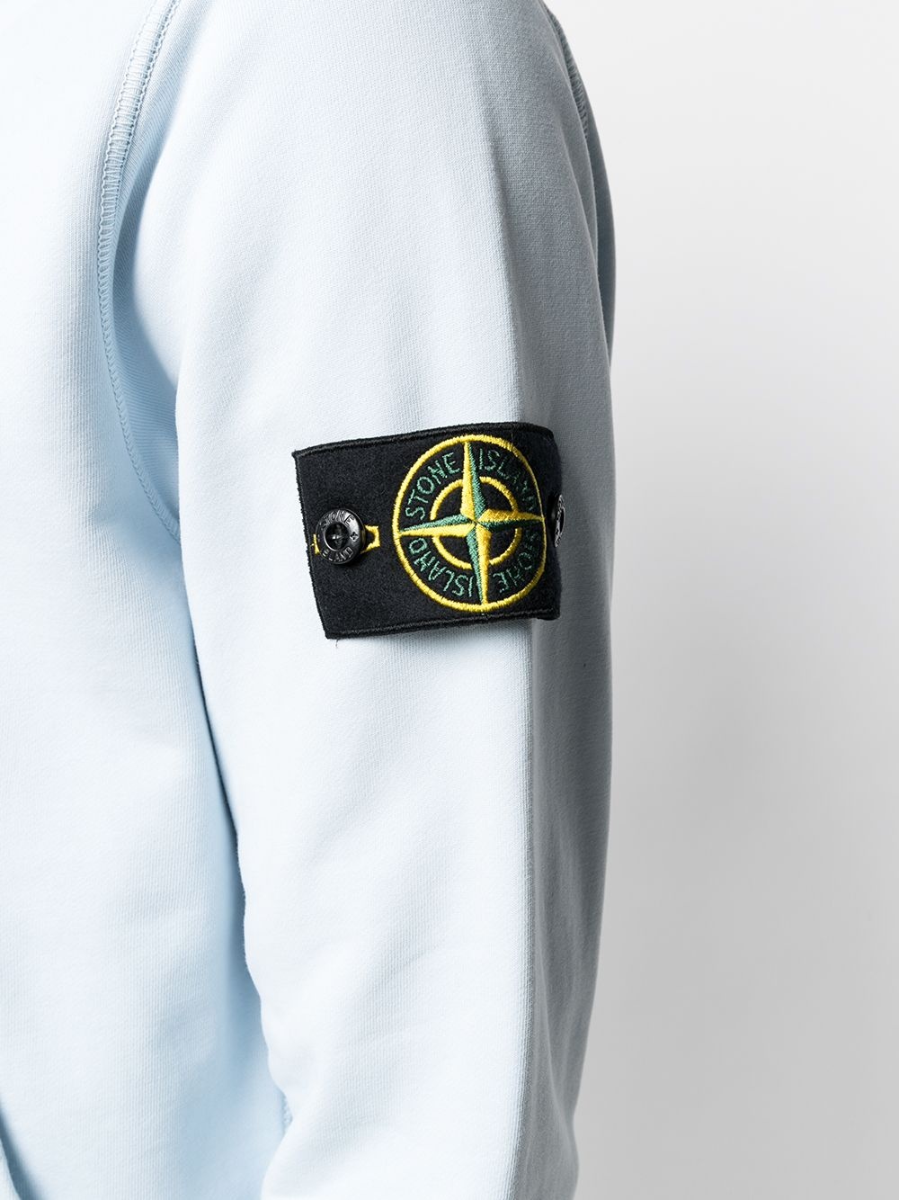 logo-patch sleeve jacket - 5