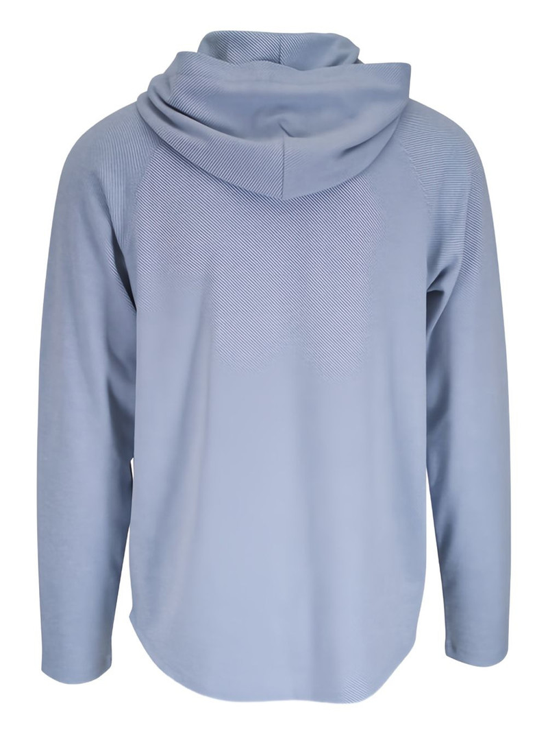 Vince twill-weave hoodie outlook