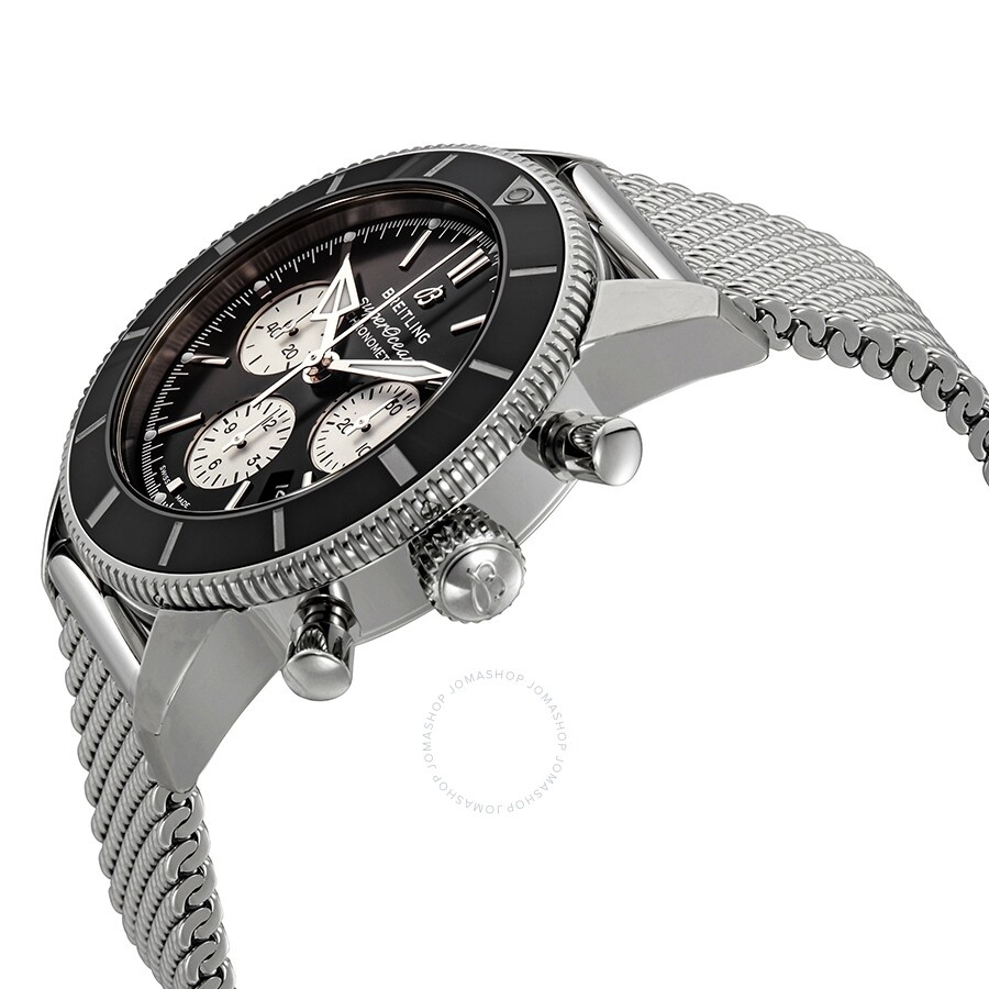 Breitling Superocean Heritage II Chronograph Automatic Chronometer Black Dial Men's Watch AB0162121B - 2