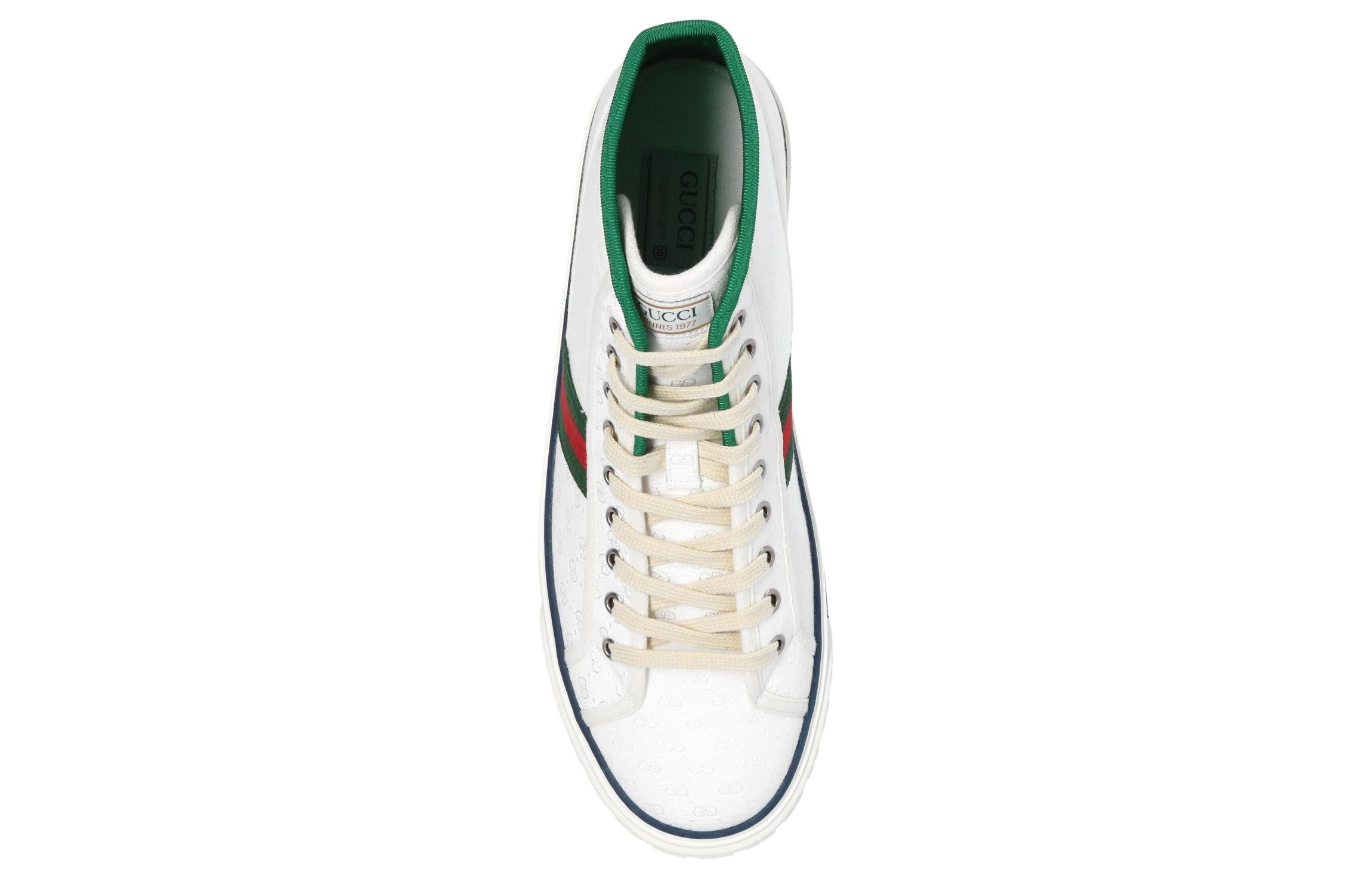 Gucci Tennis 1977 High 'White Mini GG' 625807-99WM0-9074 - 8