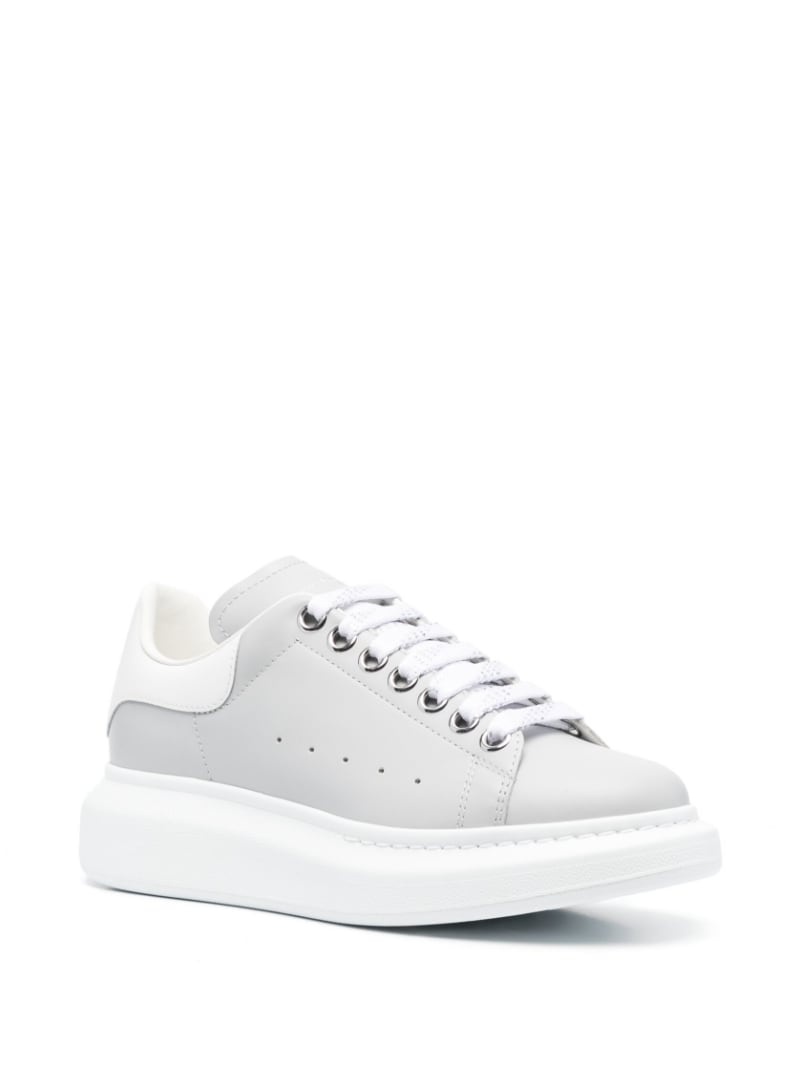 Oversized lace-up sneakers - 2
