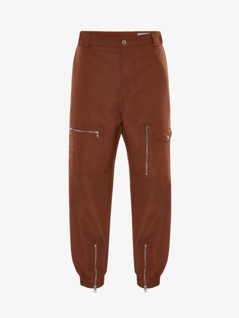 Polyfaille Military Zip Jogger in Cedar - 1