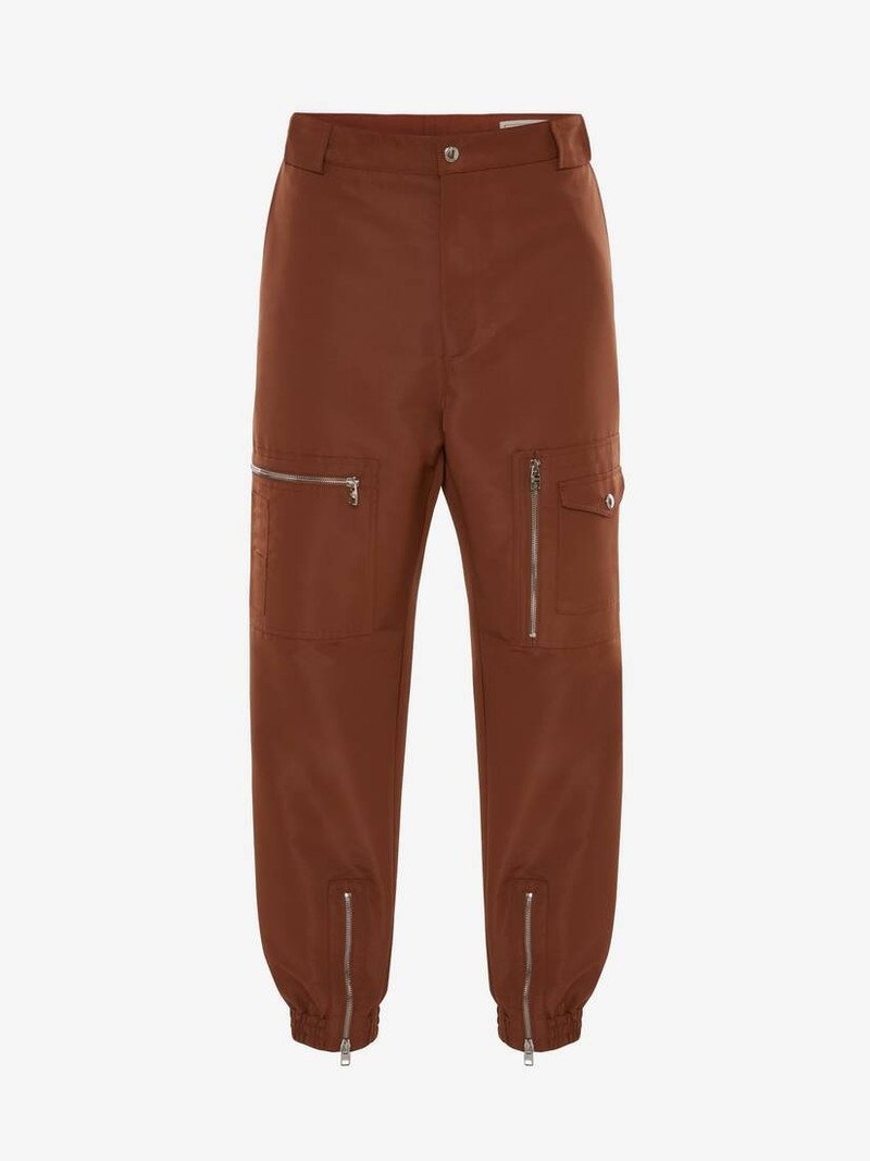 Polyfaille Military Zip Jogger in Cedar 1