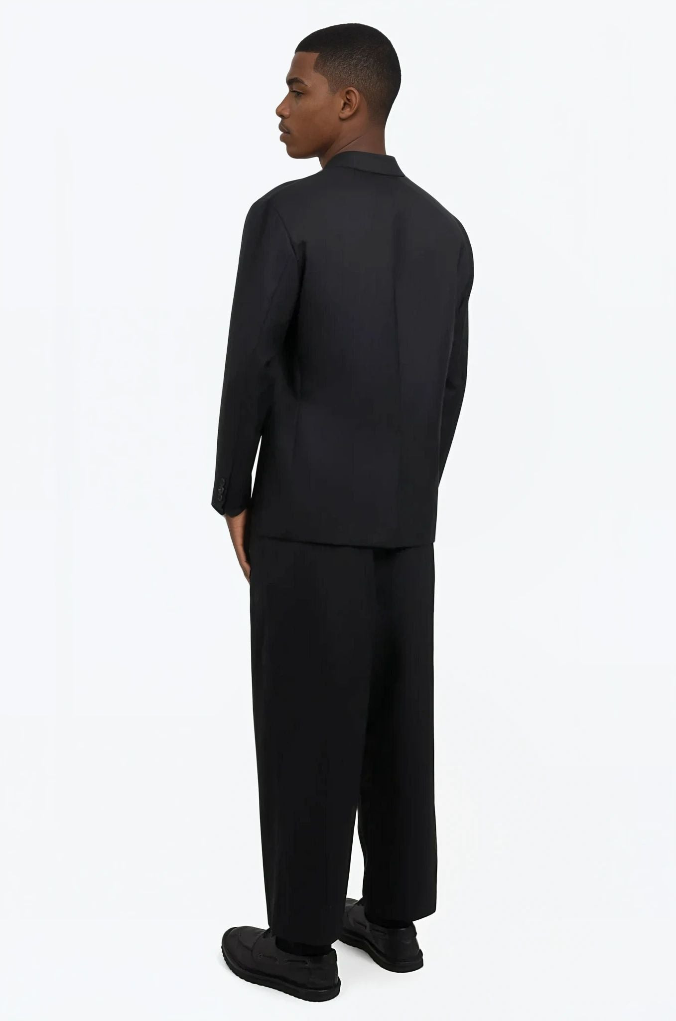 CROPPED TAPERED PANT | BLACK - 3