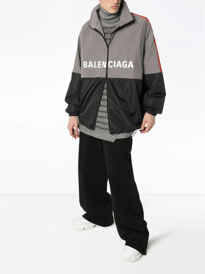 BALENCIAGA Logo windbreaker jacket outlook