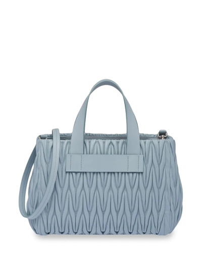 Miu Miu Matelassé effect handbag outlook