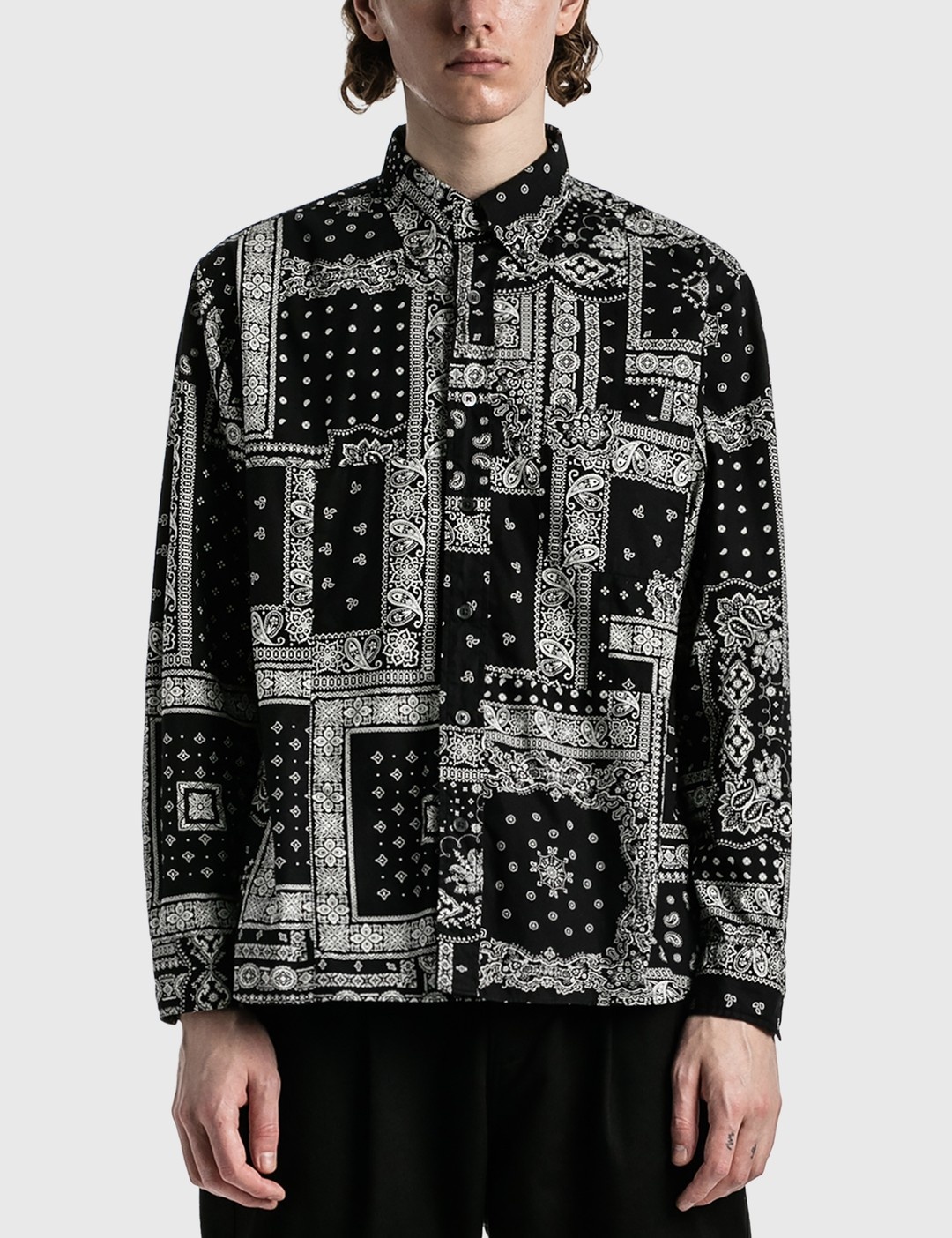 PATCH WORK B.D SHIRT - 3