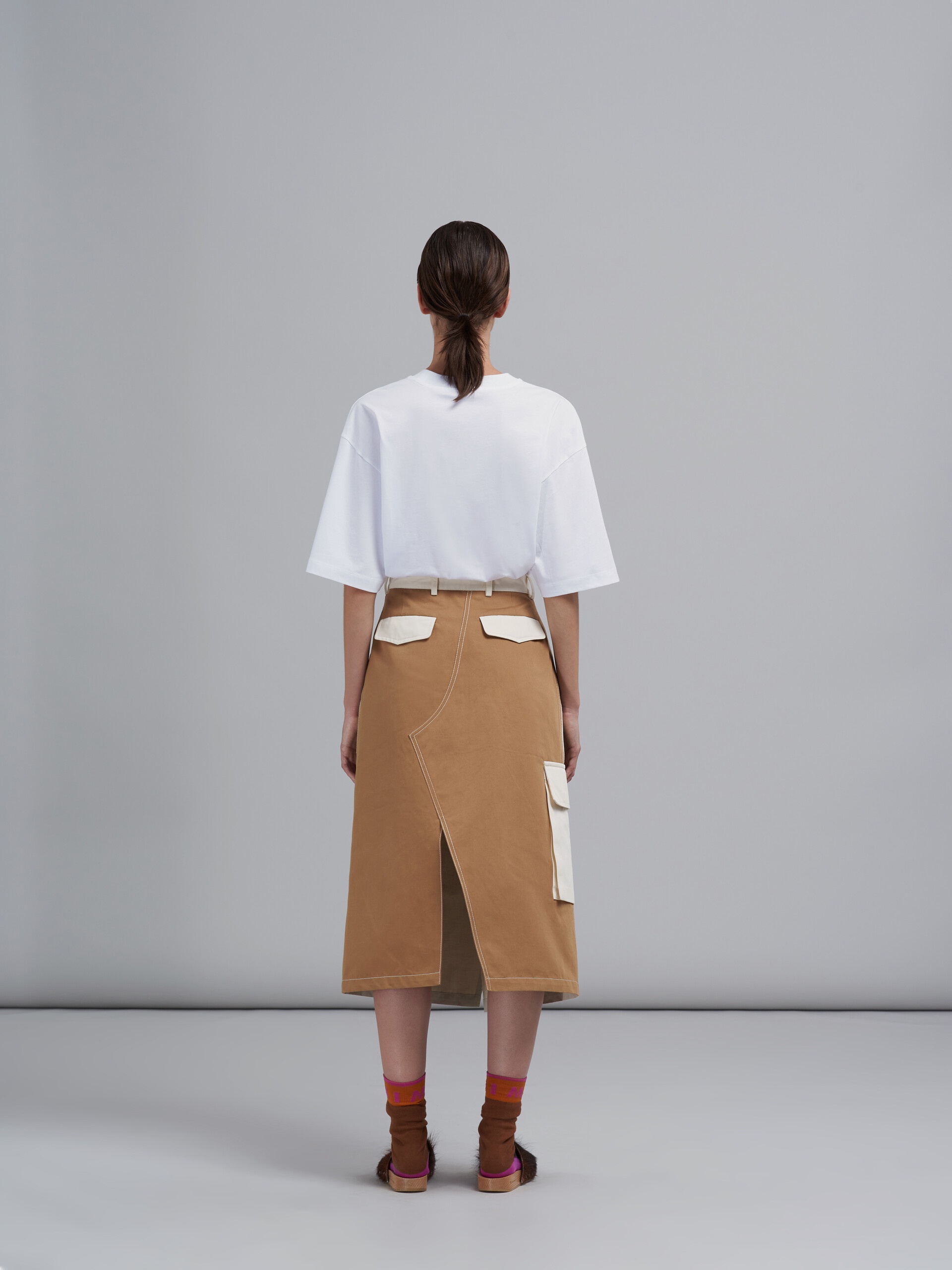 COTTON DRILL SKIRT - 3