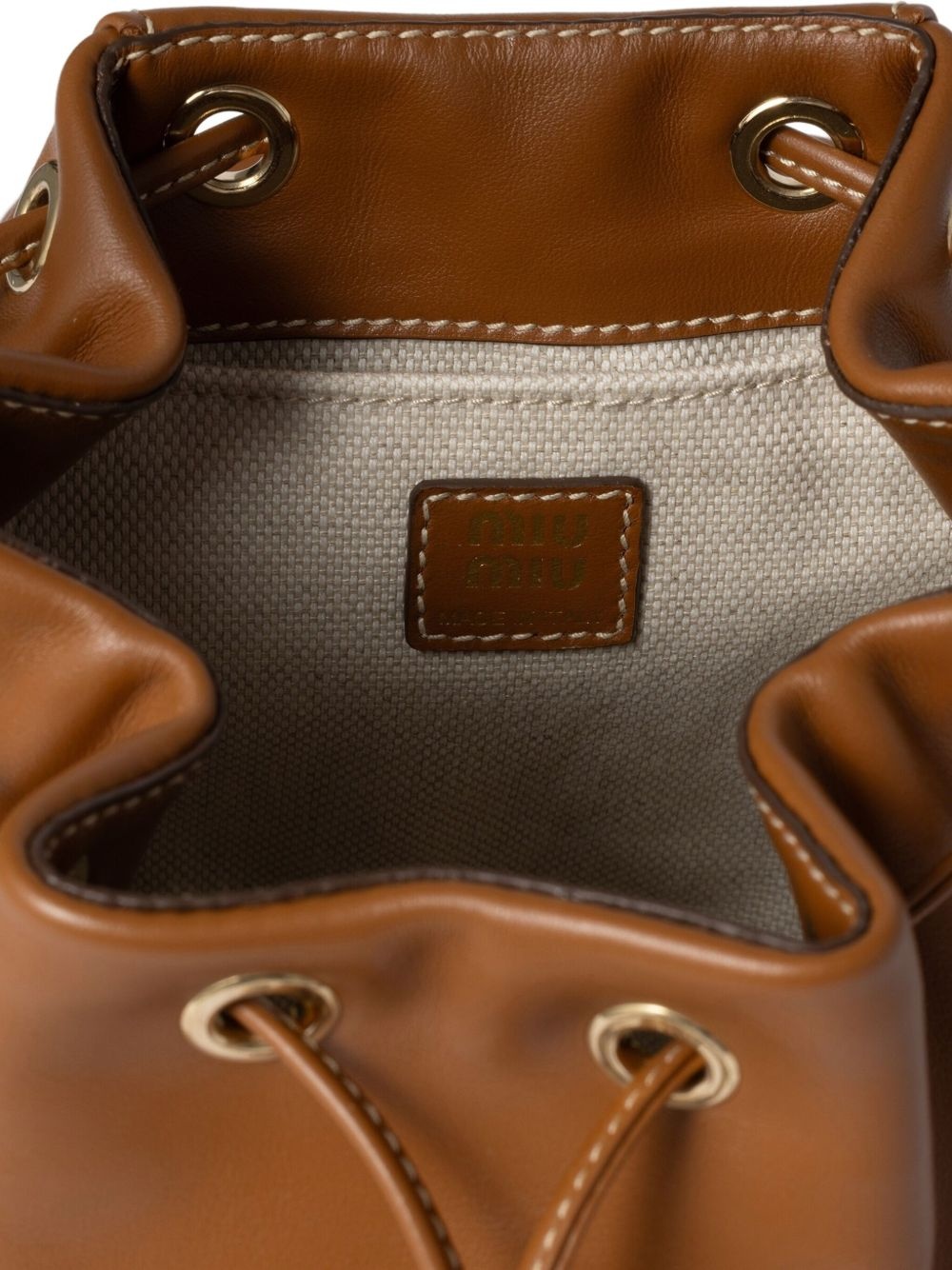 leather backpack - 5