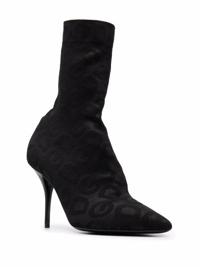 Dolce & Gabbana monogram ankle boots outlook