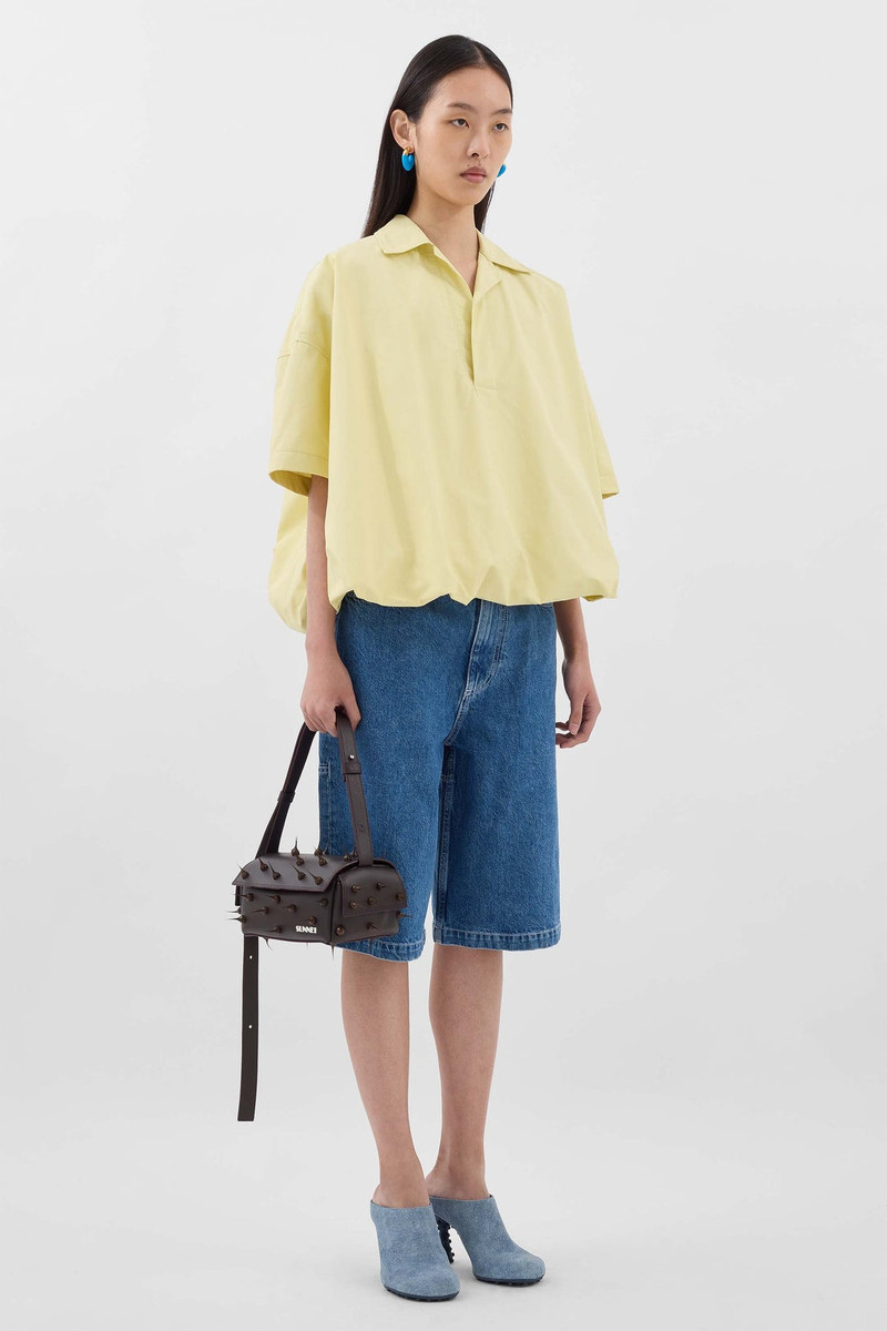 CLASSIC SHORTS / washed denim 3