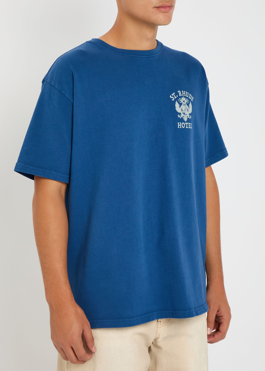 Rhude St Rhude Printed Cotton T-shirt - 2