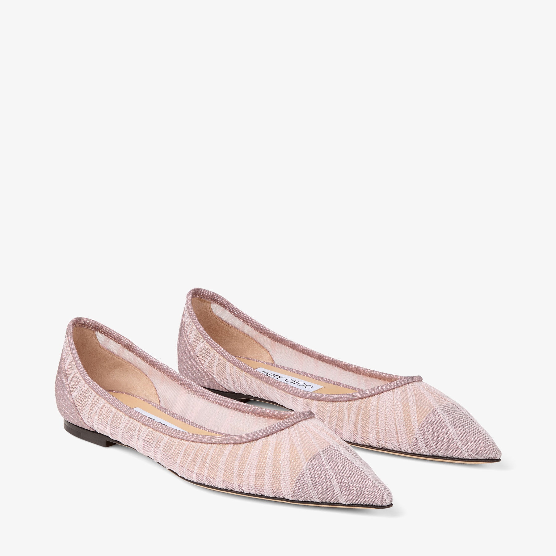 Love Flat
Rose Glitter & Tulle Flats - 3