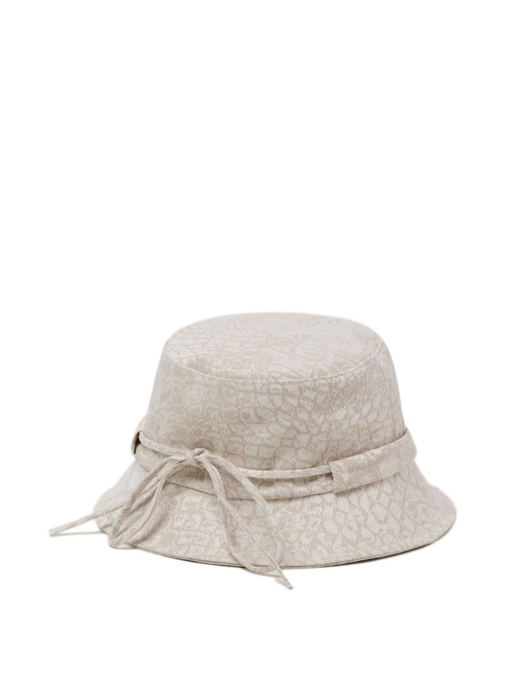 logo-lettering bucket hat - 3