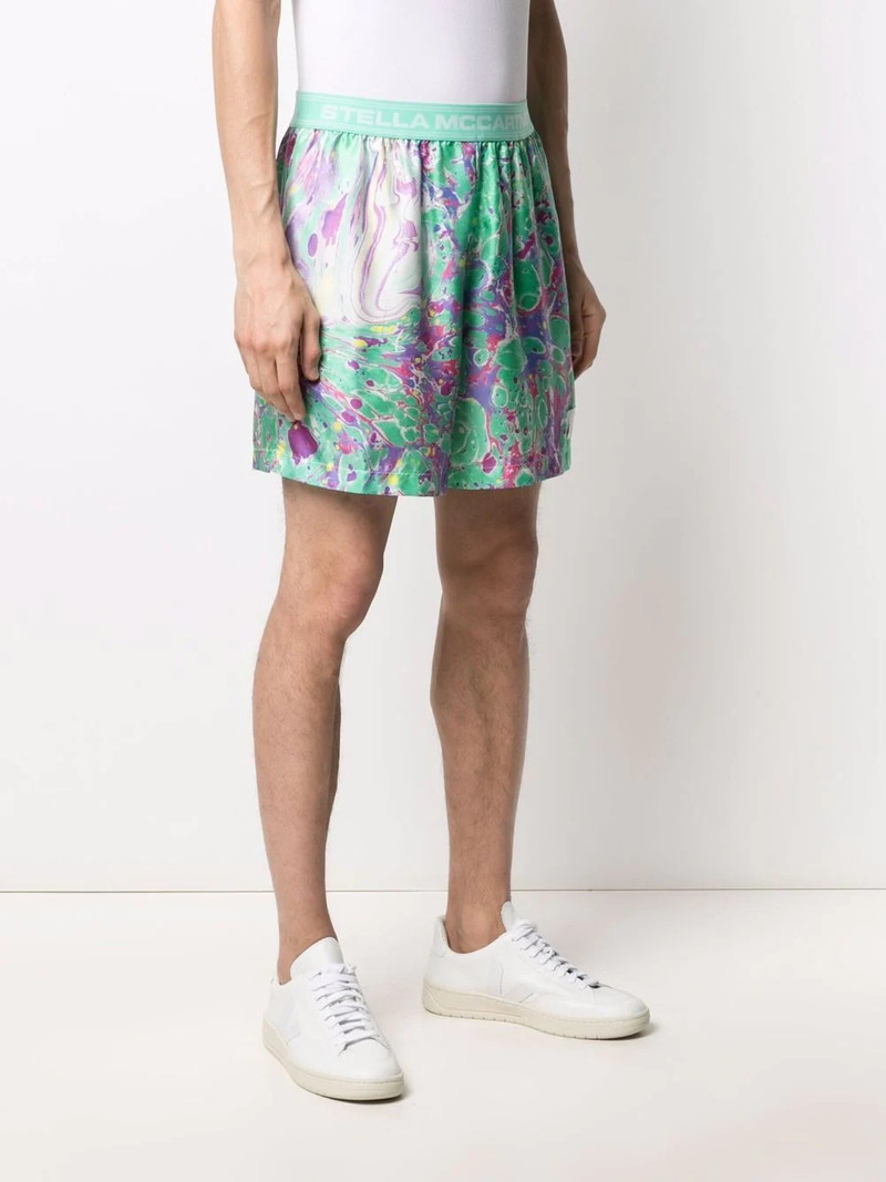 x Ed Curtis oil swirl shorts 4