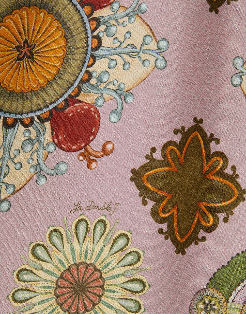 Lunaria Foulard Dress - 4