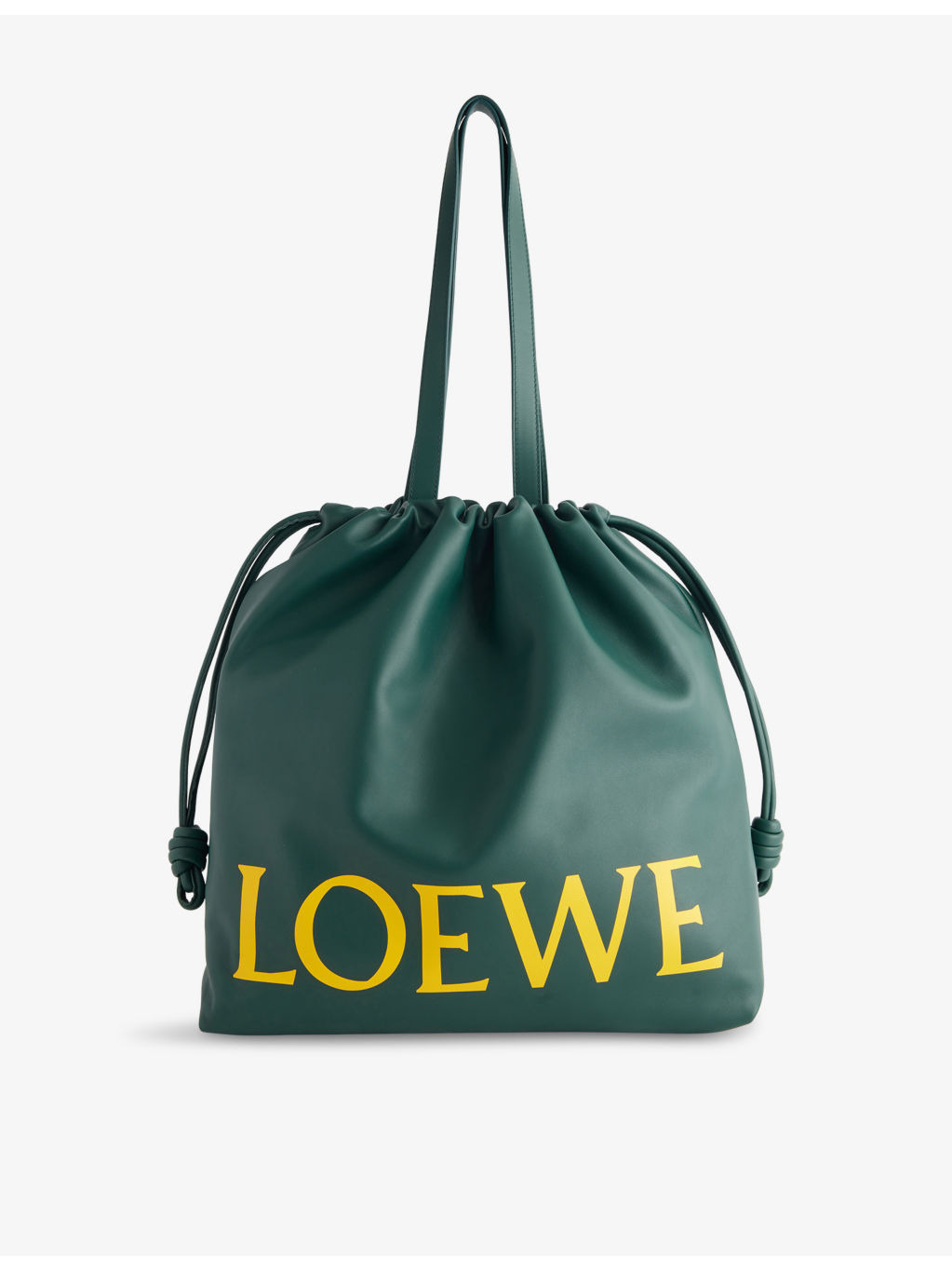 Flamenco Logo Leather Tote Bag - 1