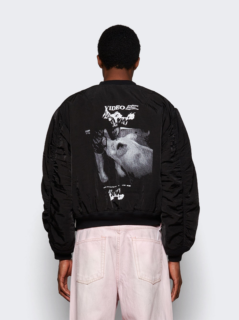 Video Bomber Jacket Black - 4