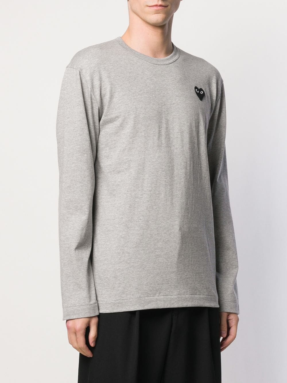 chest logo sweater - 3