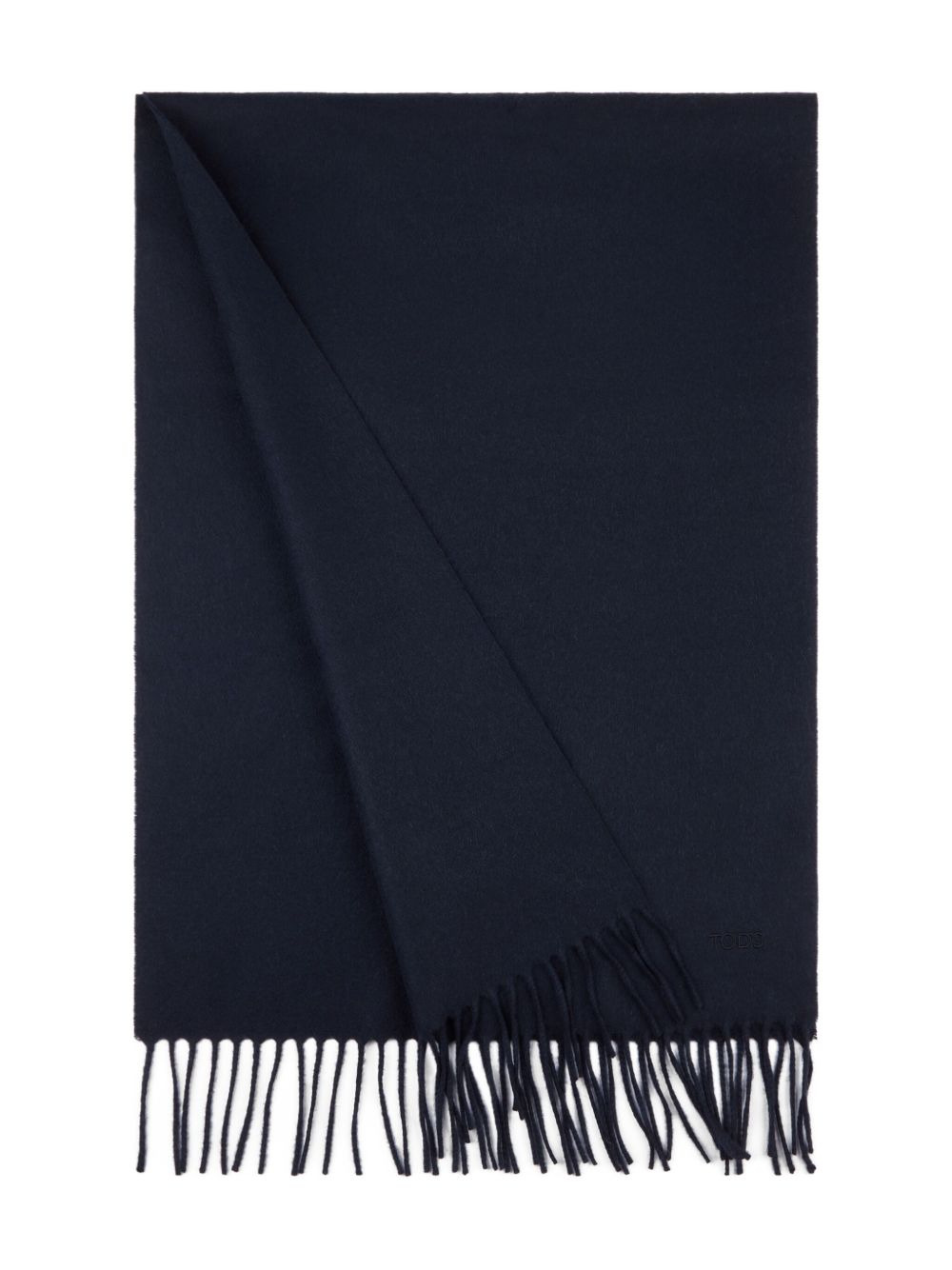 fringed cashmere scarf - 2