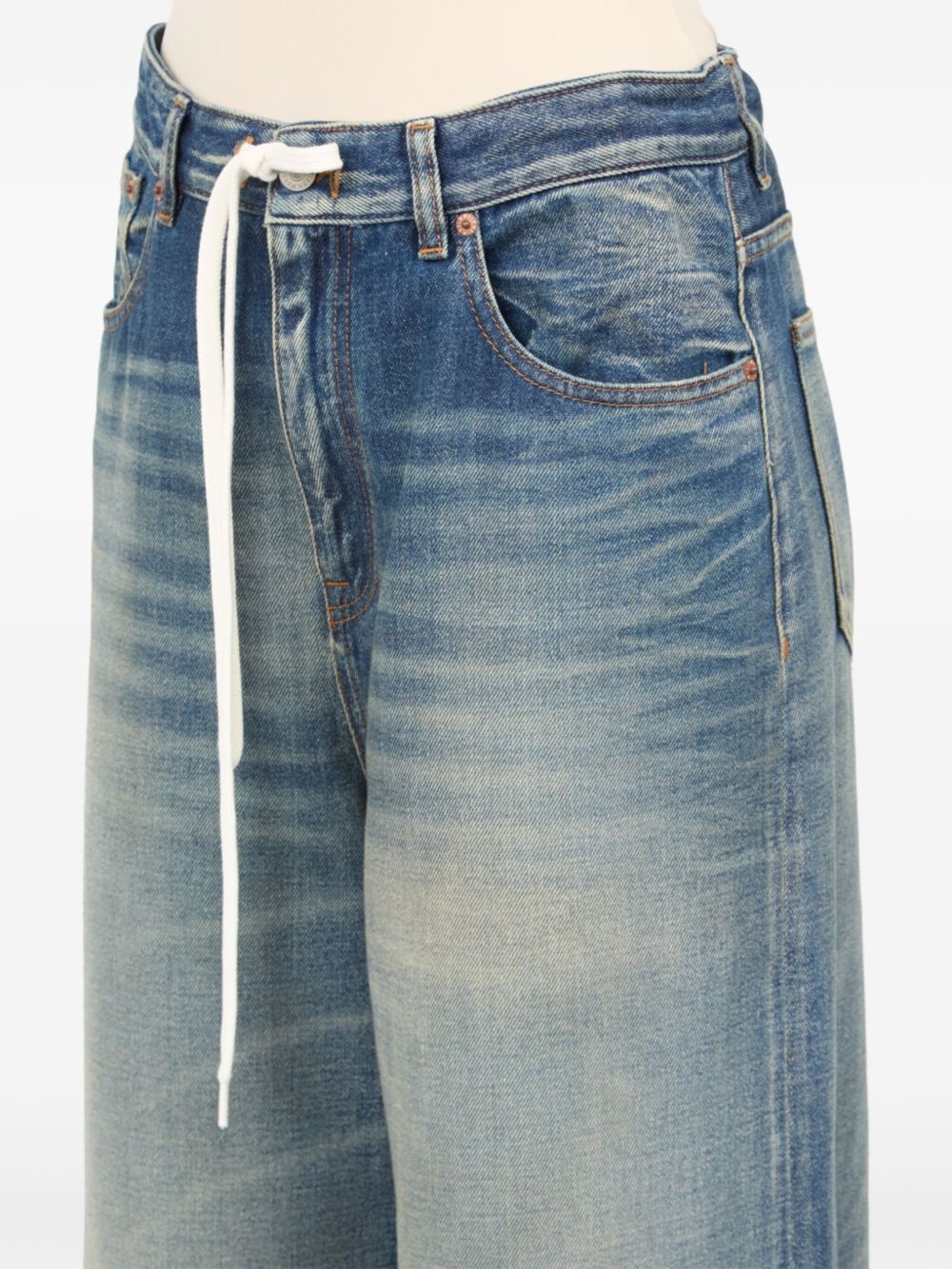 wide-leg jeans - 4