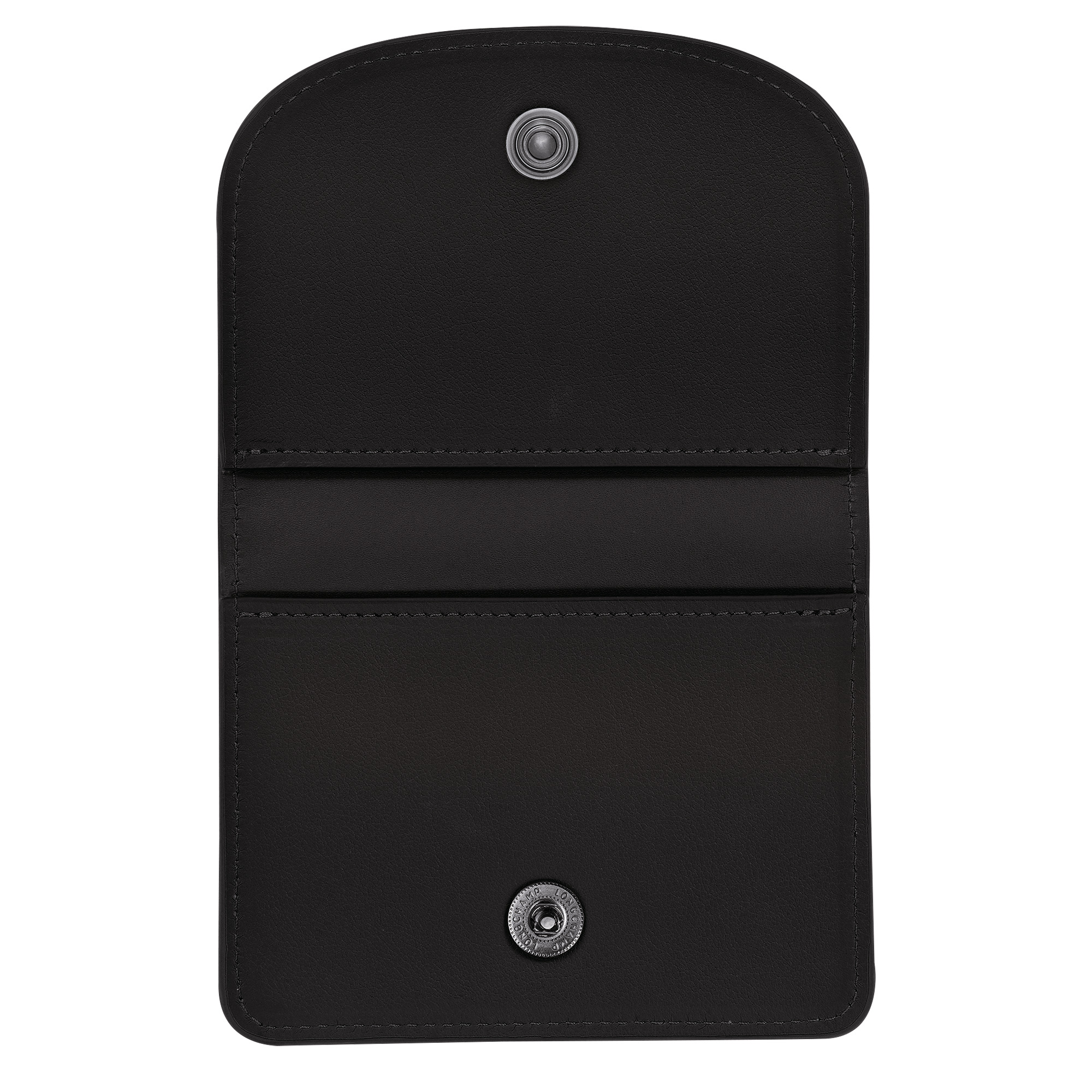 Le Pliage Xtra Card holder Black - Leather - 3