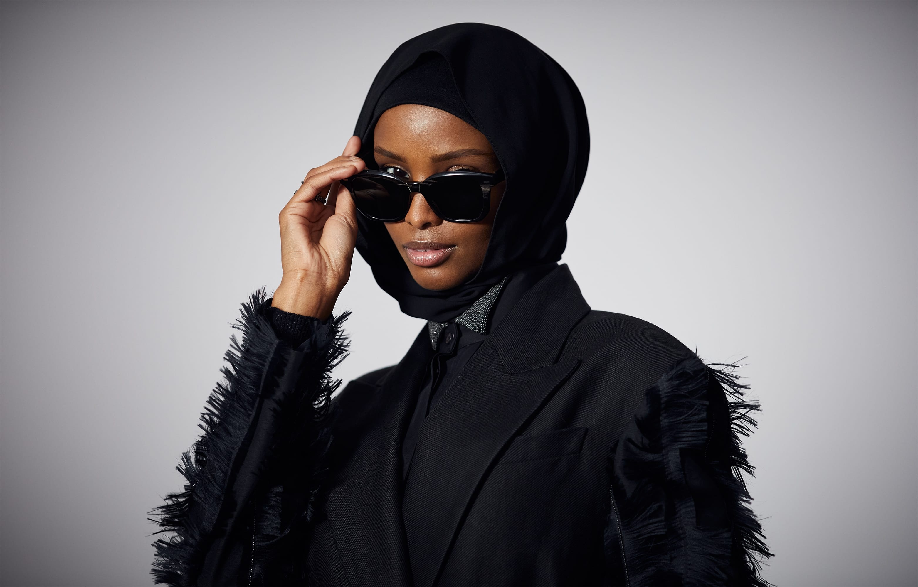 Filù horn sunglasses with classic lenses - 5