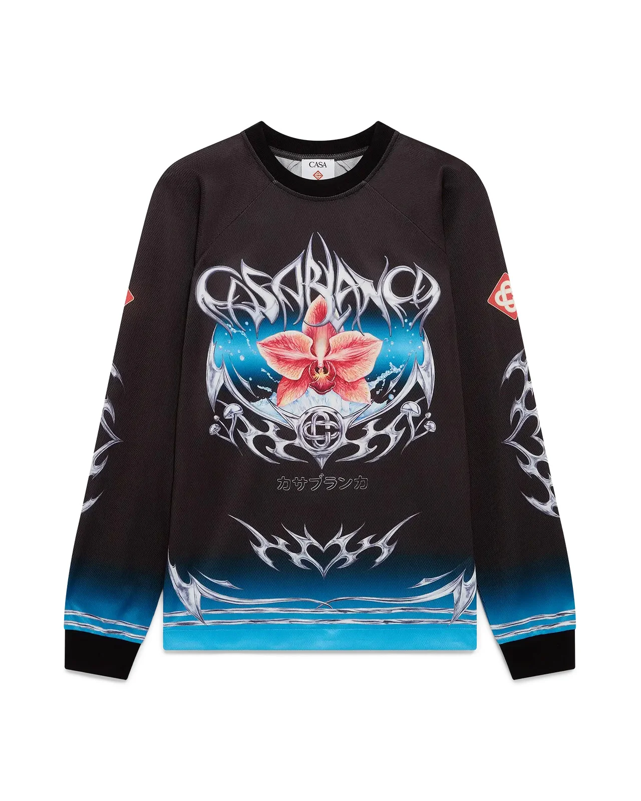 Blade Long Sleeve Football Jersey | Casablanca Paris - 1