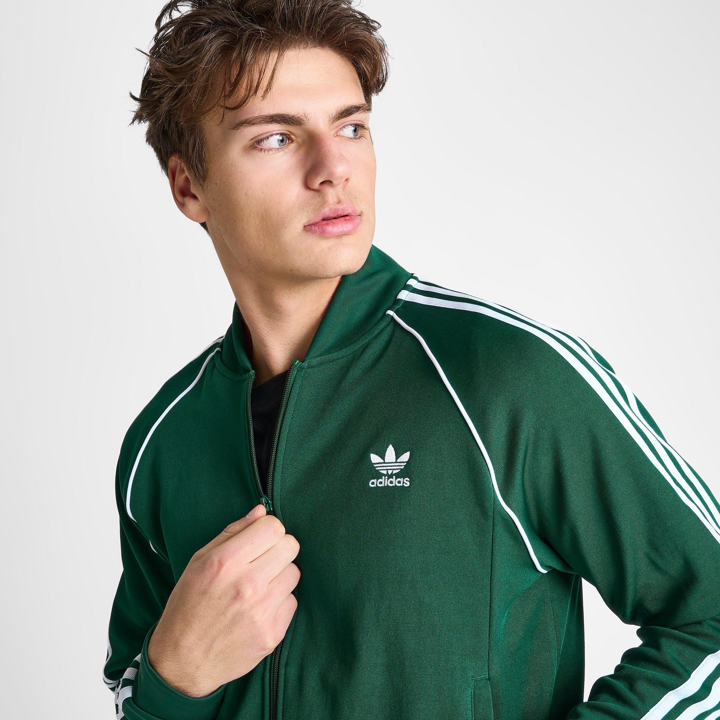 MEN'S ADIDAS ORIGINALS ADICOLOR CLASSICS SUPERSTAR LIFESTYLE TRACK JACKET - 5