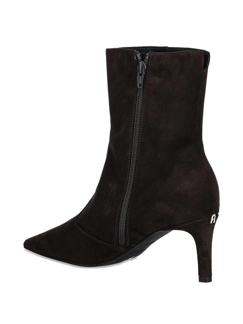 pointed-toe zipped boots - 3